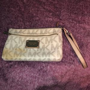 Stained MK wristlet